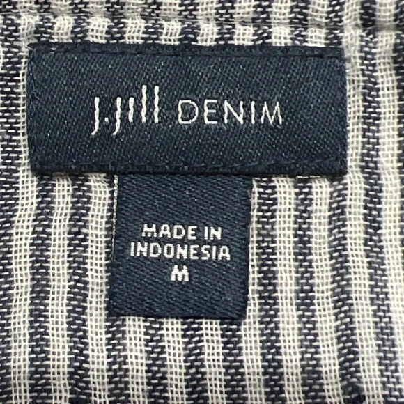 J. Jill Denim Plaid Shirt, Medium - Picture 8 of 8
